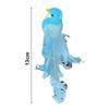 Long Tail Simulation Bird Six Colors Curly Feather Curly Bird Garden Backyard Foam Material Bird Figurines Home Garden