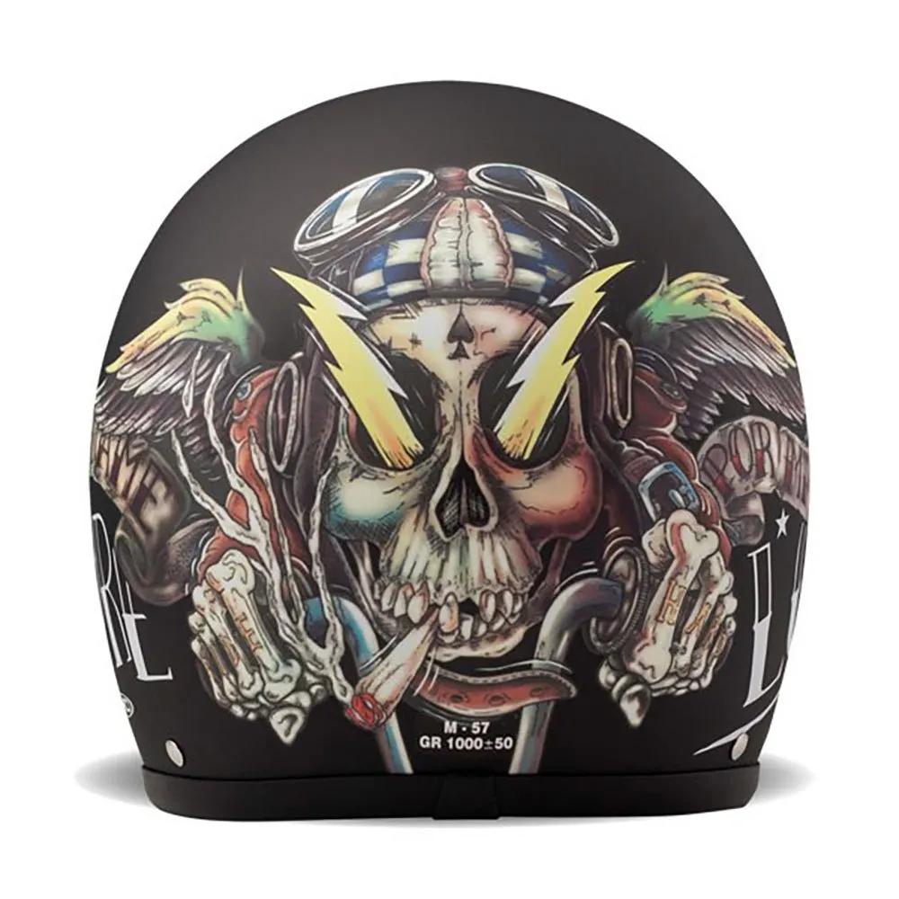 DMD Open Face Helmet Vintage