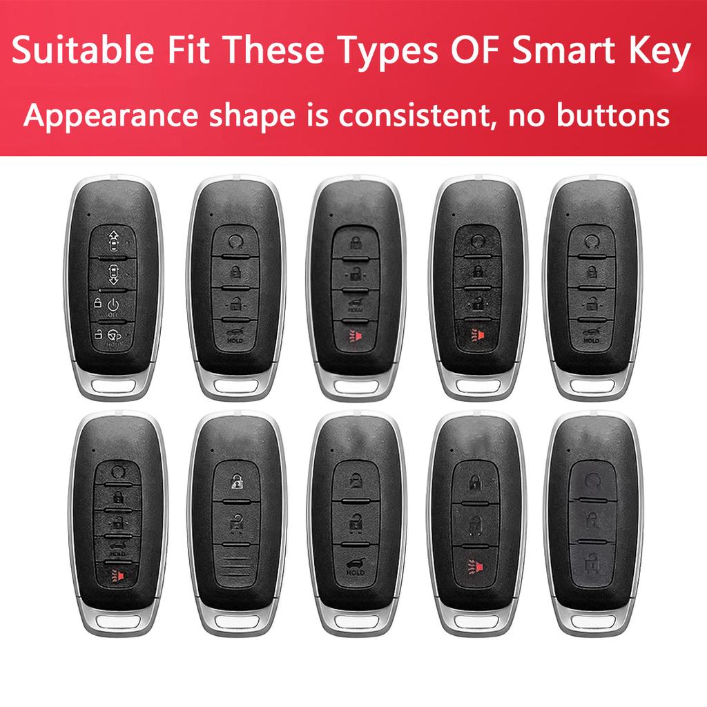 Transparent Black Tpu Car Smart Key Cover Case For - Nissan Rogue X-Trail T33 Qashqai J12 Kicks Ariya Altima Sentra