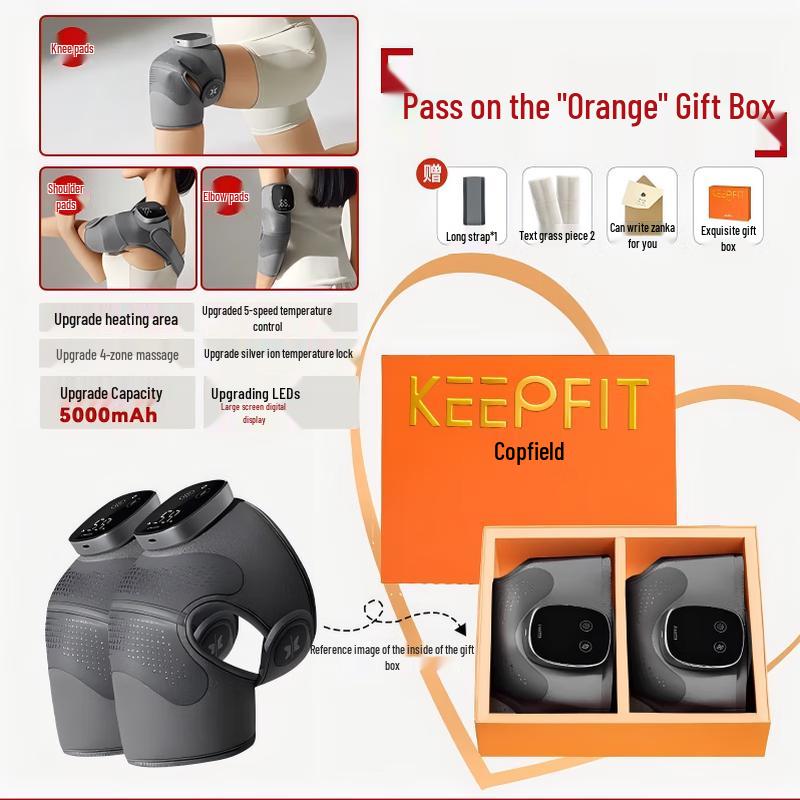 Keepfit Smart Heated Knee Massager with Moxibustion