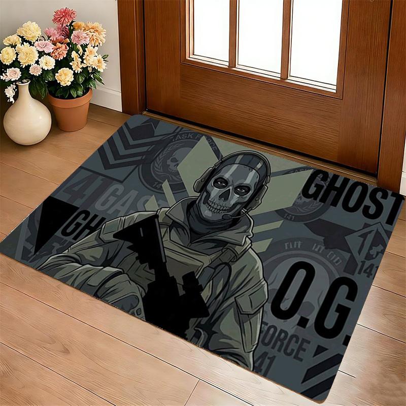Ghost Force Living Room Nonslip Area Rug Soft Carpet For Bedroom Game Playroom Sofa Office Home Decor Doormat Christmas Gift C9291609
