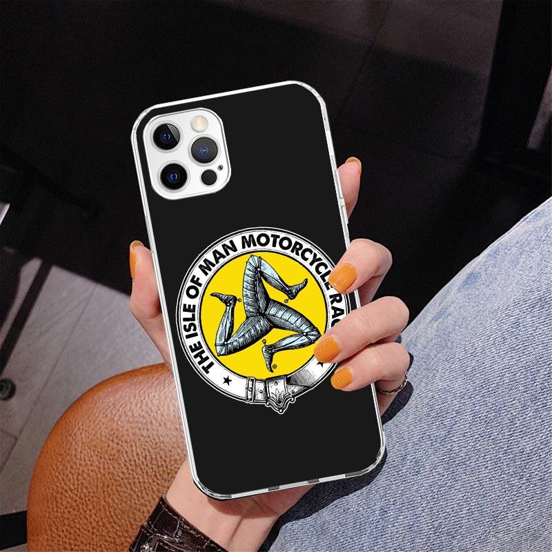 Isle of Man Coat of Arms Phnoe Case for Iphone 17 Air 16 16E 11 12 13 Mini 14 Plus 15 Pro Max 7 8 + SE 2020 Phone Cover Coque