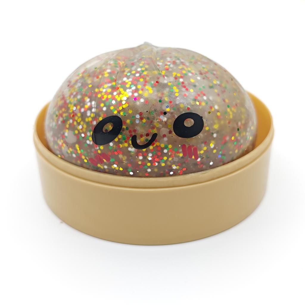 New Glitter Dumpling Squeeze Toy — A Stress-Relieving Glitter Dumpling Toy, Suitable For All Ages