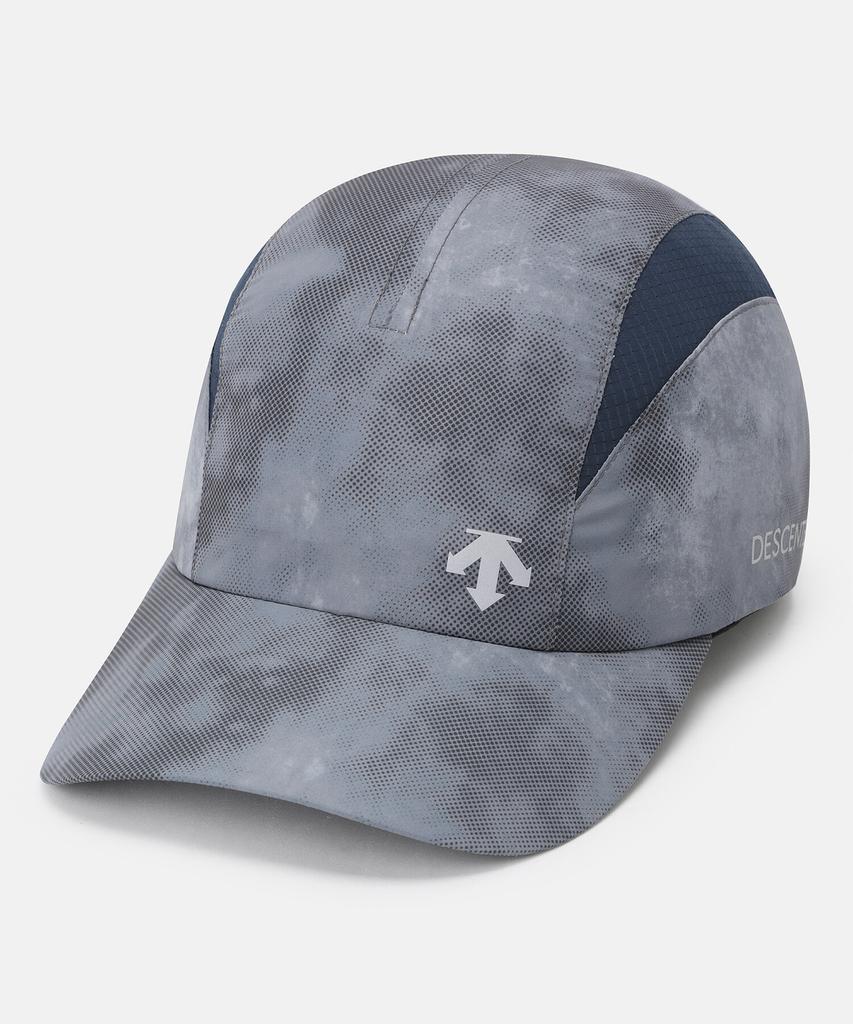 DESCENTE Running Dyed Pattern Mesh Cap Navy Sr123Rcp1A