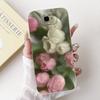 For Samsung Galaxy J4 Core J4+ Beautiful Bow Rose Painting Phone Case For Samsung J4 Plus J4Core Soft Silicone Cases