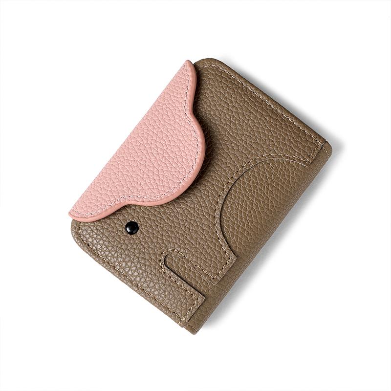 Mini Elephant Coin Purse Soft Pu Coin Keychain Wallet Storage Bag Cute Coin Purse For Women