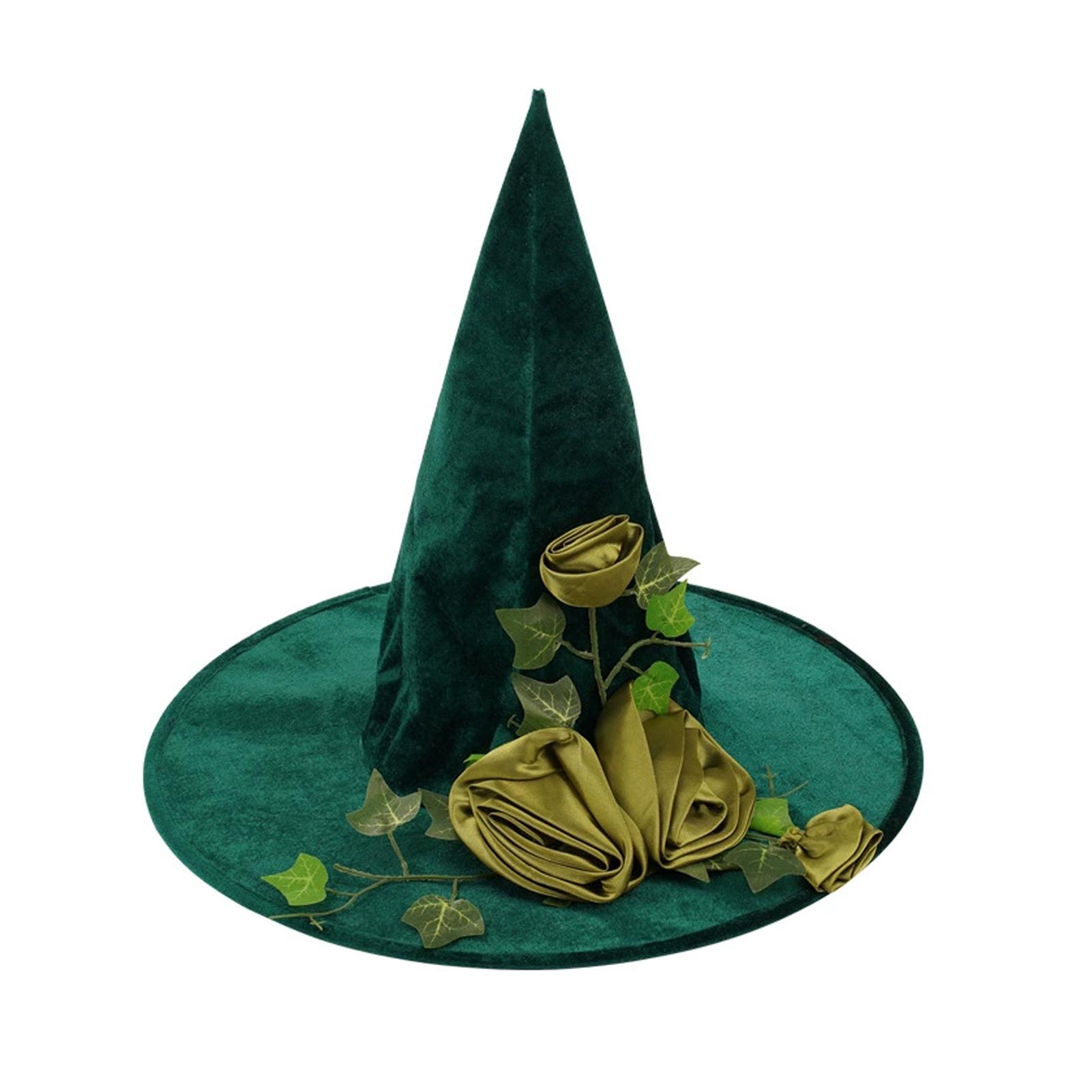 

2025 Костюм Пугала-Волшебника Шляпа Украшение шляпы Вечеринка на Хэллоуин Шляпа костюма Пугала-Волшебника Шляпа Шляпа-гриб Пугало-Волшебник зелёный