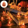 New Led Halloween Pumpkin/Little Ghost String Lights Decorative Atmosphere Lights Halloween Wall Decorations, Room Decoration Night Lights