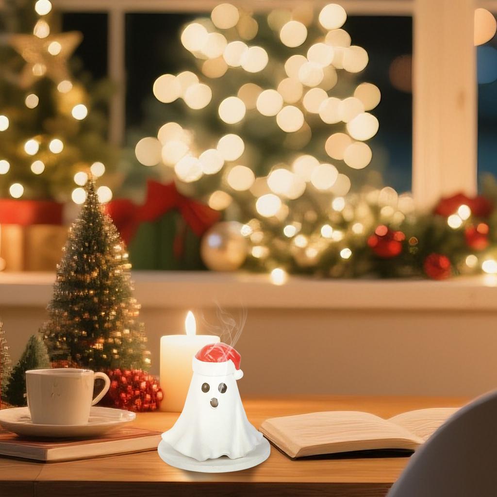 Christmas Halloween Festival Cute Decoration Aroma Burner, Cute Funny Ornaments, Home Decoration Incense Burner