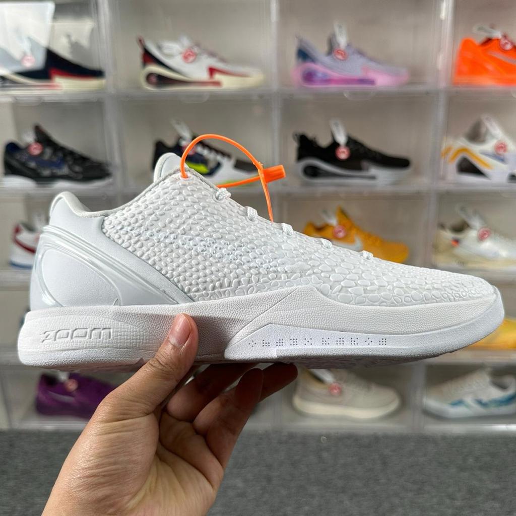 Genuine Kobe 6 Combat Basketball Shoes - Violent Orange, Full Mamba Replica, 6th Gen Men's Sports Shoes