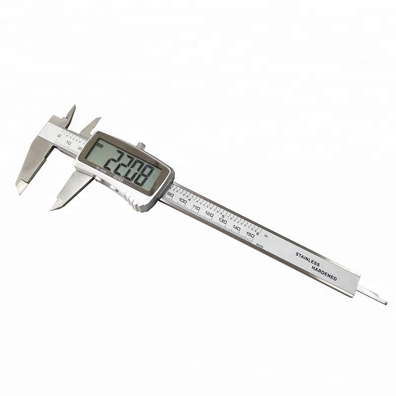 150mm  Full Screen Stainless Steel Digital Vernier  Caliper 0-150 mm чёрный