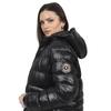 BRAVE SOUL Womens/Ladies Everet Embroidered Nylon Badge Padded Jacket