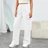 Women Utility Trousers Casual Fashion High Waisted Wide Leg with Pockets