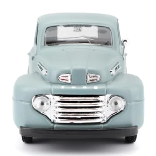 MAISTO Ford 1/25 Scale Diecast Truck FORD USA F-1 PICK UP 1948 (Gray) [Parallel Import]