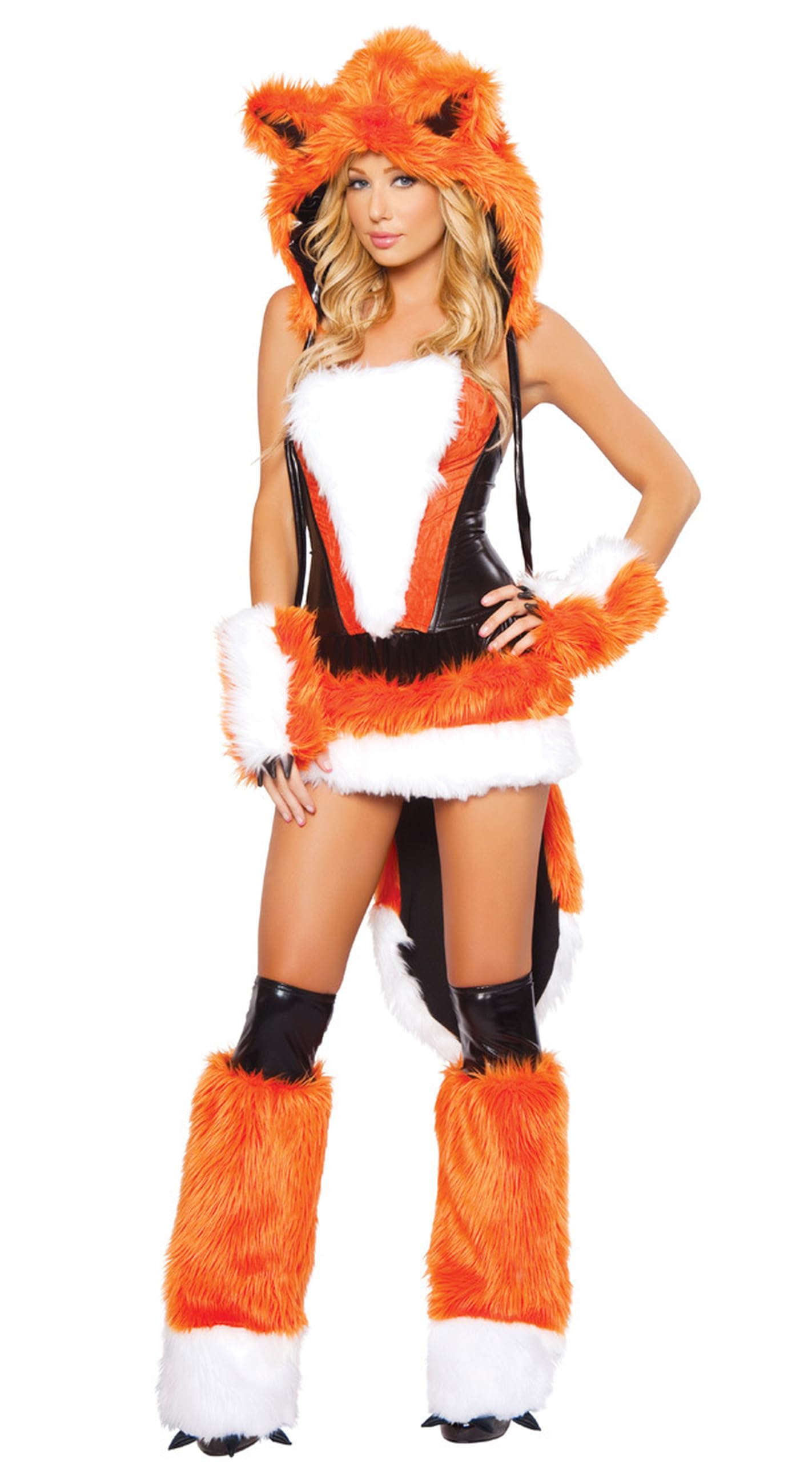 Animal Costume Adult Halloween Costume [Housaku Co., Ltd.] - Rabbit, Bunny, Monster, Women s, Anthropomorphic, Cute, (Fox)