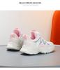 Girls' Velvet-Lined Running Shoes, Autumn/Winter 2025: Warm, Cotton Dad Shoes for Middle & Big Kids