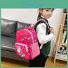Unicorn Rainbow Star And Strawberry Backpack Childrens Cartoon Zipper Bag