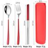Abay Portable Stainless Steel Cutlery Set