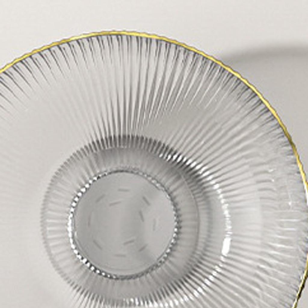 Plastic Footed Fruit Plate with Draining Hole Detachable Base Household Living Room Coffee Table