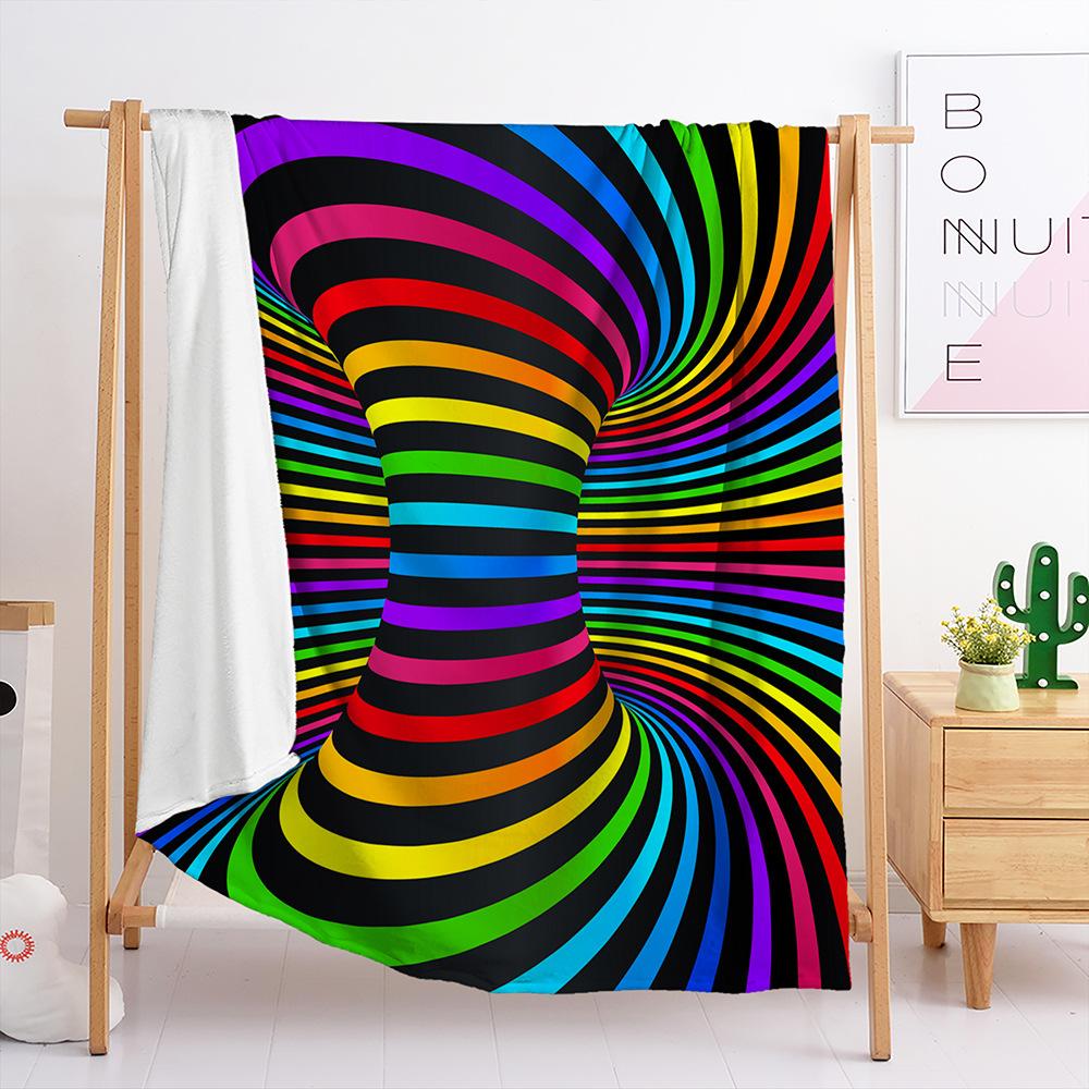 Blanket Flannel Blanket 3D 3D 3D Digital Printing Blanket Blanket