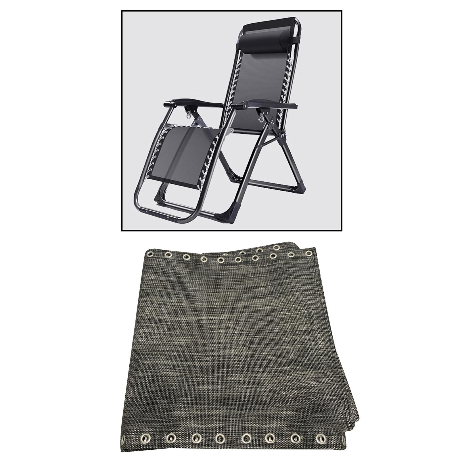 

Fabric Cloth Replacement for Outdoor Leisure Recliner Chairs Couch Sun Loungers 160x43cm серый