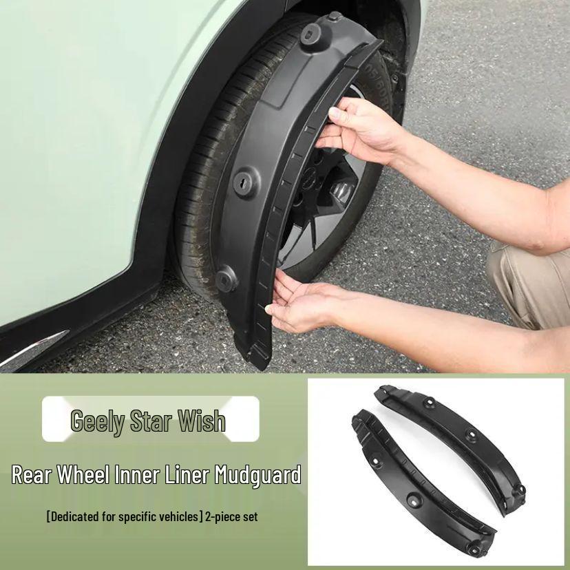 Non-Destructive Fender Splash Guard for Xingyuan Tires