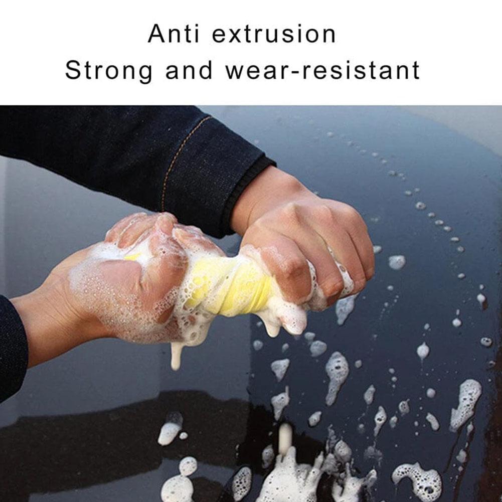 Car Damp Clean Duster Sponge Super Absorbent Car Cleaning Wax Polishing Sponge Multi-purpose Auto Wash Brush Car Cleaning Tools