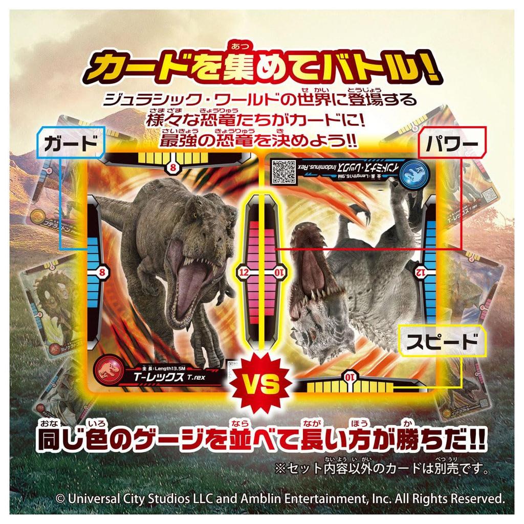 Takara Tomy Ania Jurassic World Indoraptor Ania Battle Animal Dinosaur Toy for ages 3 and up (with Card)