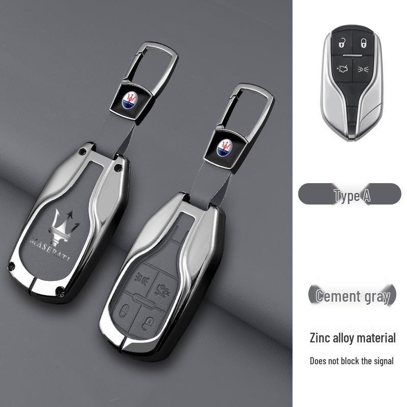 

Чехол для ключа Maserati для Ghibli & Levante - Дизайн с металлической оболочкой