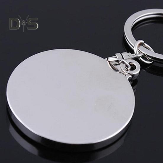 2/3/5Pcs Sun Moon Keychain English Perpetual Calendar Pendant Keyring Retro Design Multi-purpose Accessory