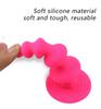 Silicone Anal Dildo Prostate Massager Strong Suction Cup Butt Plug Prostate Stimulators