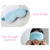 Personalized Rabbit Hair Eye Mask Custom Sleep Mask Plush Cute Bridesmaids Gift Sleep Masks Fur Cozy Bachelorette Gift