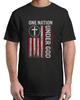 Nation Under God 4th Of July Patriotic T-Shirt for Men & Women S–4XL