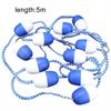 5m Swimming Pool Safety Divider Rope Floating Rope Lane Line Pool Equipment (11 Balls)