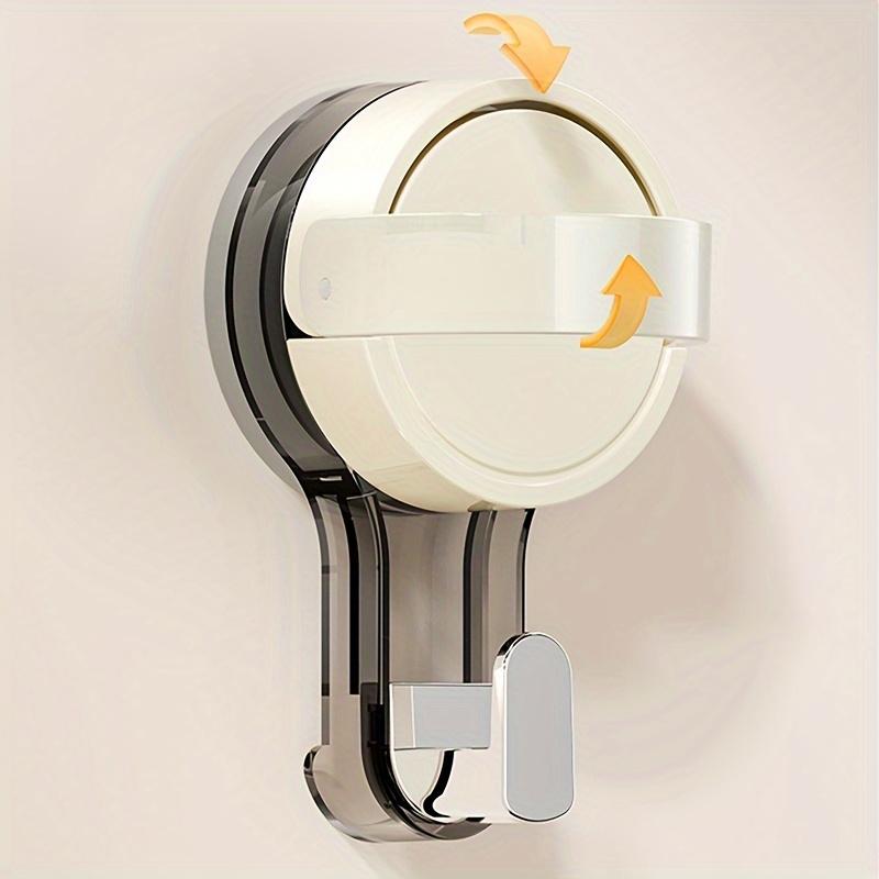 4pcs Powerful Vacuum Drilling-Free and Self-Adhesive Towel Racks with Suction Cup Hooks, Utility Hooks
