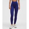 Lululemon Glow Up  sUper High Rise Tight 28  Deep Sea Blue