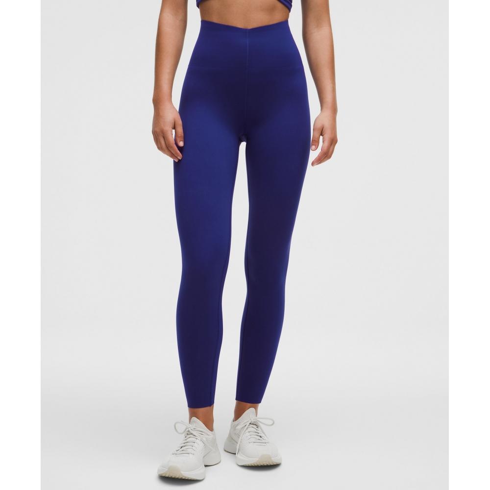 Lululemon Glow Up  sUper High Rise Tight 28  Deep Sea Blue