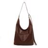 Minimalist Solid Colortote Bag For Women With Zipper Closure For Daily Use