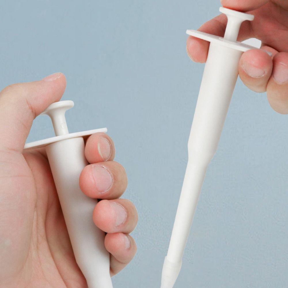 2pcs Bite Resistant Pet Medicine-Feeder Silicone Tip Pet Pills Pusher  For Cats Dogs Birds