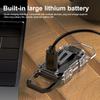 Multimode Keychain Light - Adjustable Flood Beam, Usb-C Rechargeable Belt Flashlight For Dog Walking, Night Fishing 1Pc