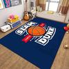 Cartoon Basketball Team Rug for Living Room or Bedroom - Lakers, Warriors, Rockets