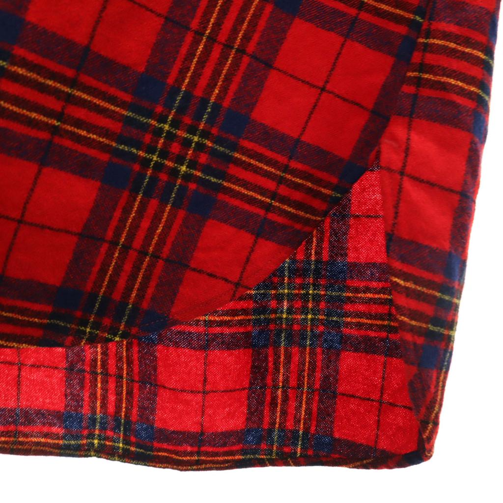 PENDLETON 70s Made in USA Wool Vintage Check Pattern Long sleeve Button down shirt Men's Used