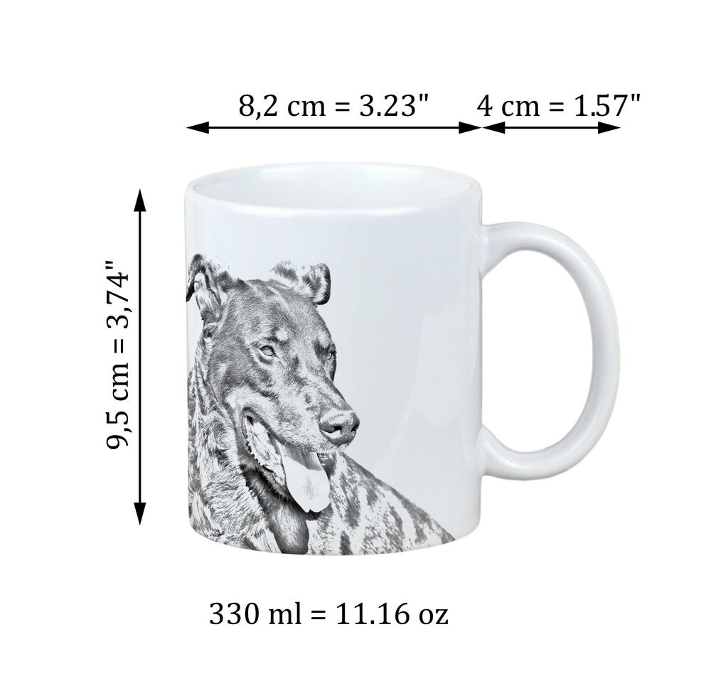 Berger de Beauce, Beauceron, Beauce Sheep Dog - cup with a dog, personalized cup with a print, a classic gift for everyone from the Art-Dog brand