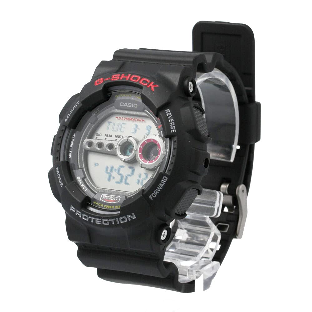 Casio G-SHOCK Digital Quartz Watch GD-100-1A Waterproof 20 Bar Men Black