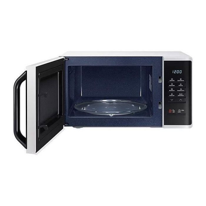 Micro-ondes SAMSUNG Solo - Blanc - 23 L - 800 W - Cavité céramique émail
