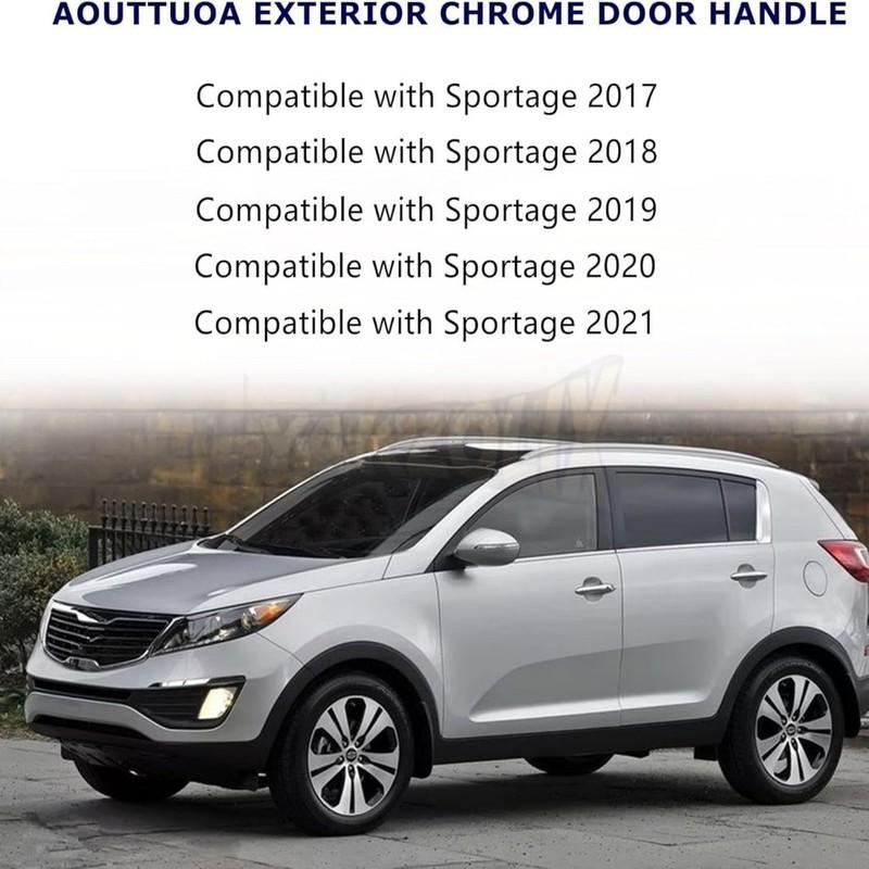 Exterior Door Handle Front Left Right Driver Passenger Side for Kia Sportage 2017 2018    82651-D9710 82661-D9710