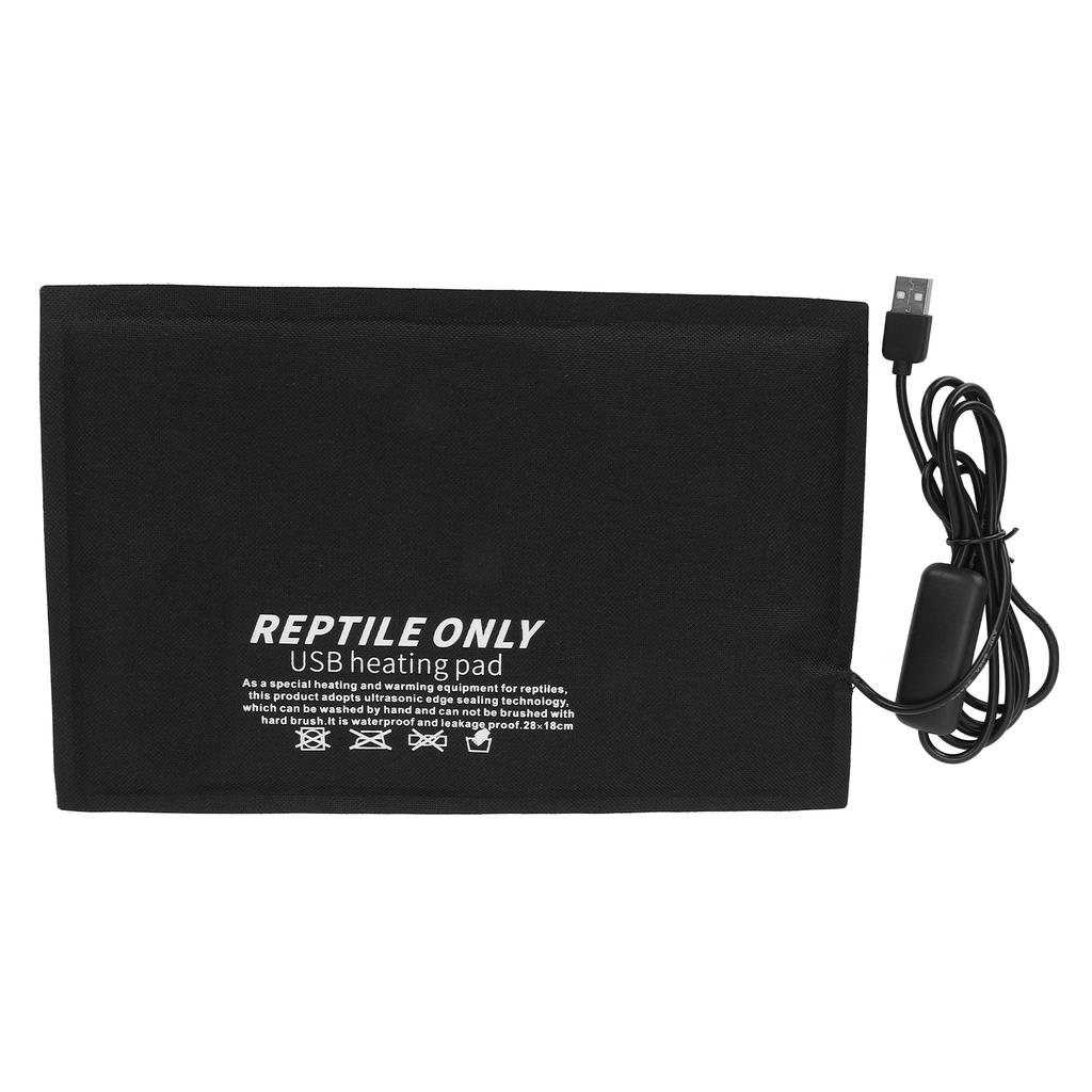Reptile Heating Mat USB Reptile Heating Mat Under Tank Heating Pad with ThreeLevel Temperature