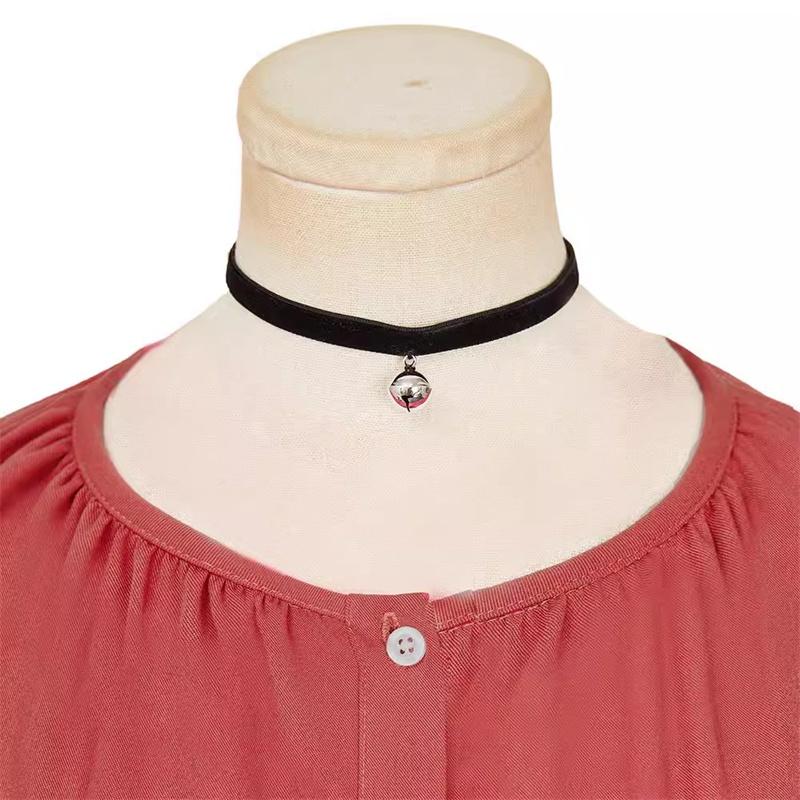 Witch Watch Nico Wakatsuki Cosplay Costume Red Women Dress Halloween Carnival Cosplay Outfits Full Set