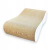 Mimi cat scratching post | white 40cm | 70x23x40 cm | MruuPruu