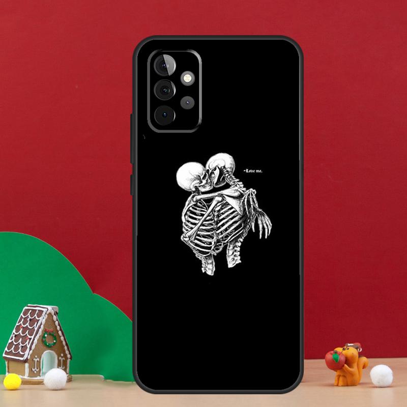 

Skeleton Skull Kiss Case For Samsung Galaxy A55 A52 A32 A12 A33 A06 A16 A26 A36 A56 A15 A53 A13 A34 A54 A14 A17 Samsung A53 5G